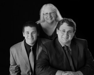 A proud mama and her handsome boys.