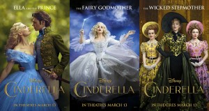Cinderella three posters