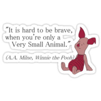 Brave piglet